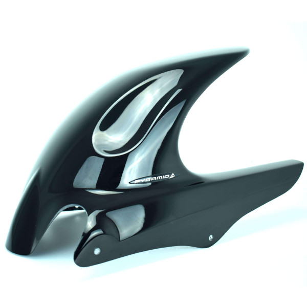 Pyramid Plastics Pyramid hugger | gloss black (184mm chainguard) | suzuki sv 1000 2003>2007